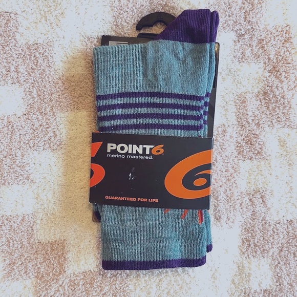 NWT Point 6 Women's Hiking Socks - Picture 1 of 2